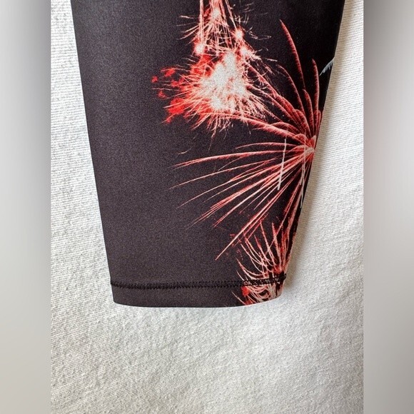 Good American Core Strength 7/8 Leggings Fireworks Black Size 2= Medium - Picture 5 of 8